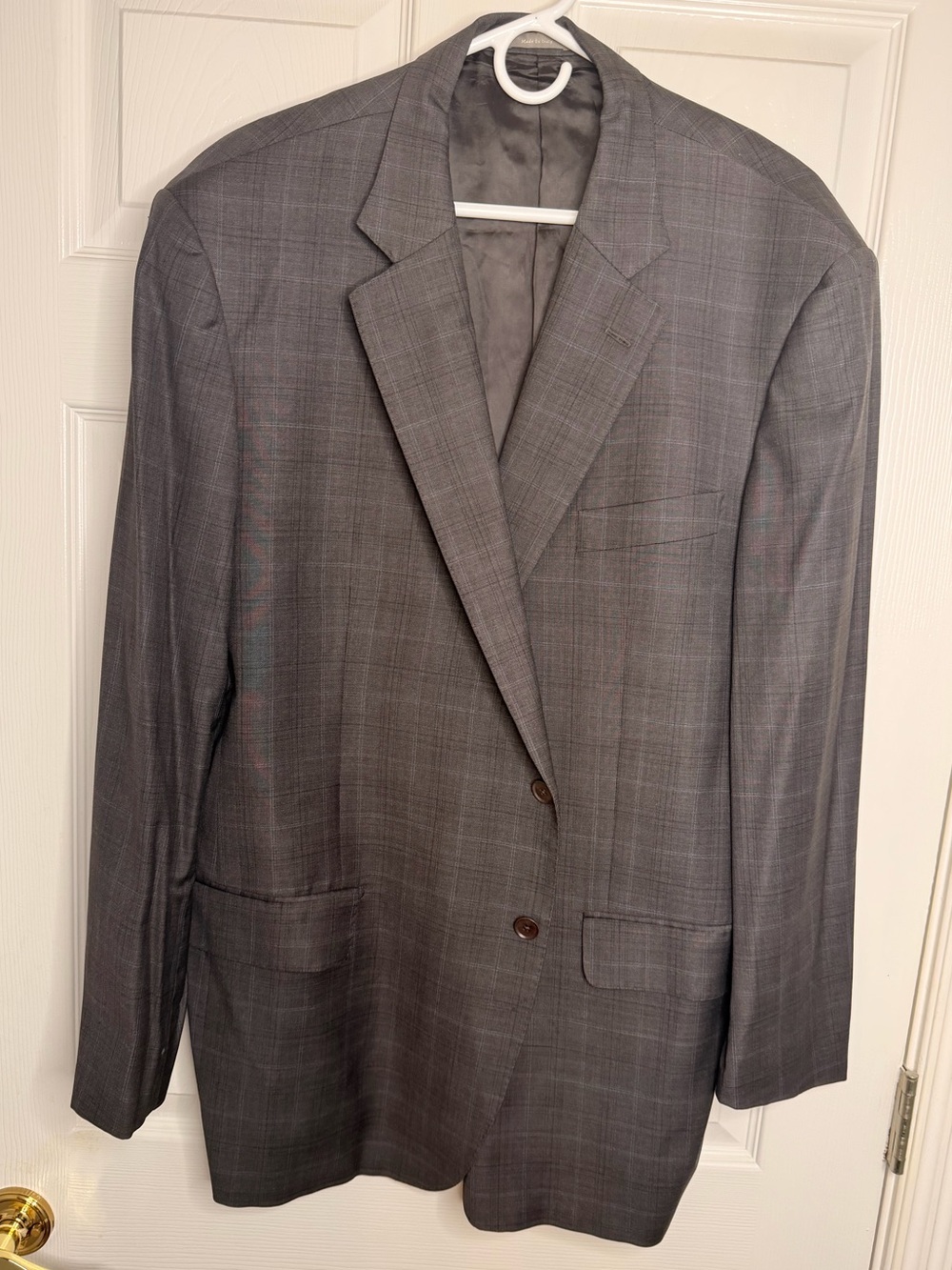 Daniel Cremieux Gray Plaid Sport Coat